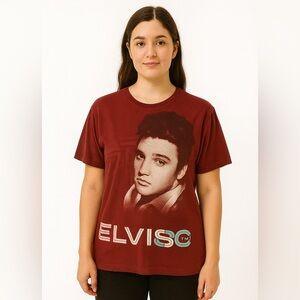 Elvis 80th 2015 graphic T shirt